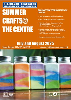 Summer Crafts at The Centre