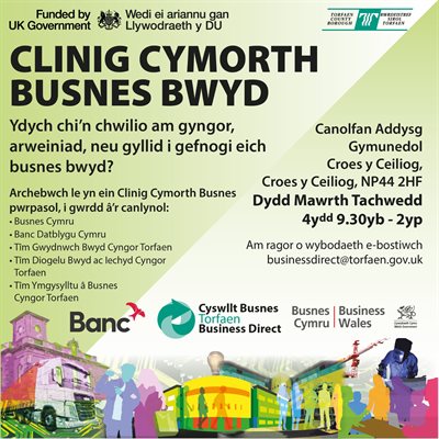Food Business Support Clinic cym