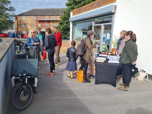 Climate Action Torfaen pop up