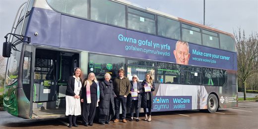 We Care Bus Image Torfaen