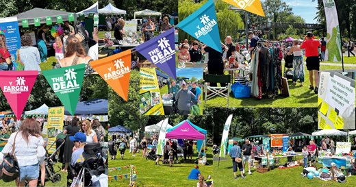 Torfaen Deal Village at Cwmbran Big Event
