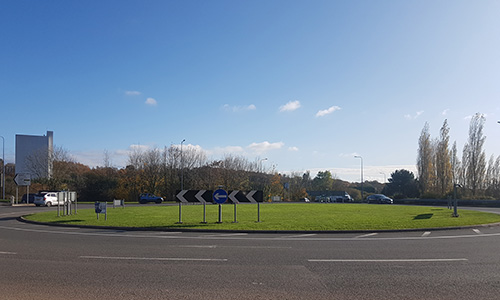 Junction of Cwmbran Drive and Avondale Road