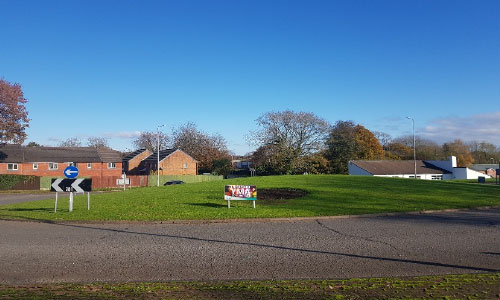 Junction of Hollybush Way & Henllys Way