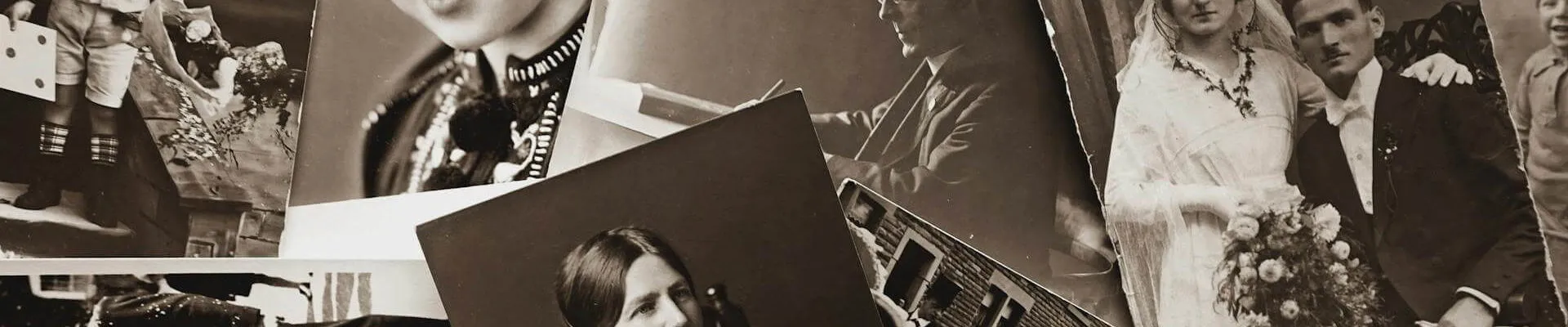 Grayscale photo of old pictures (Pexels - Suzy Hazelwood)