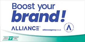 Alliance Marketing Agency roundabout advert