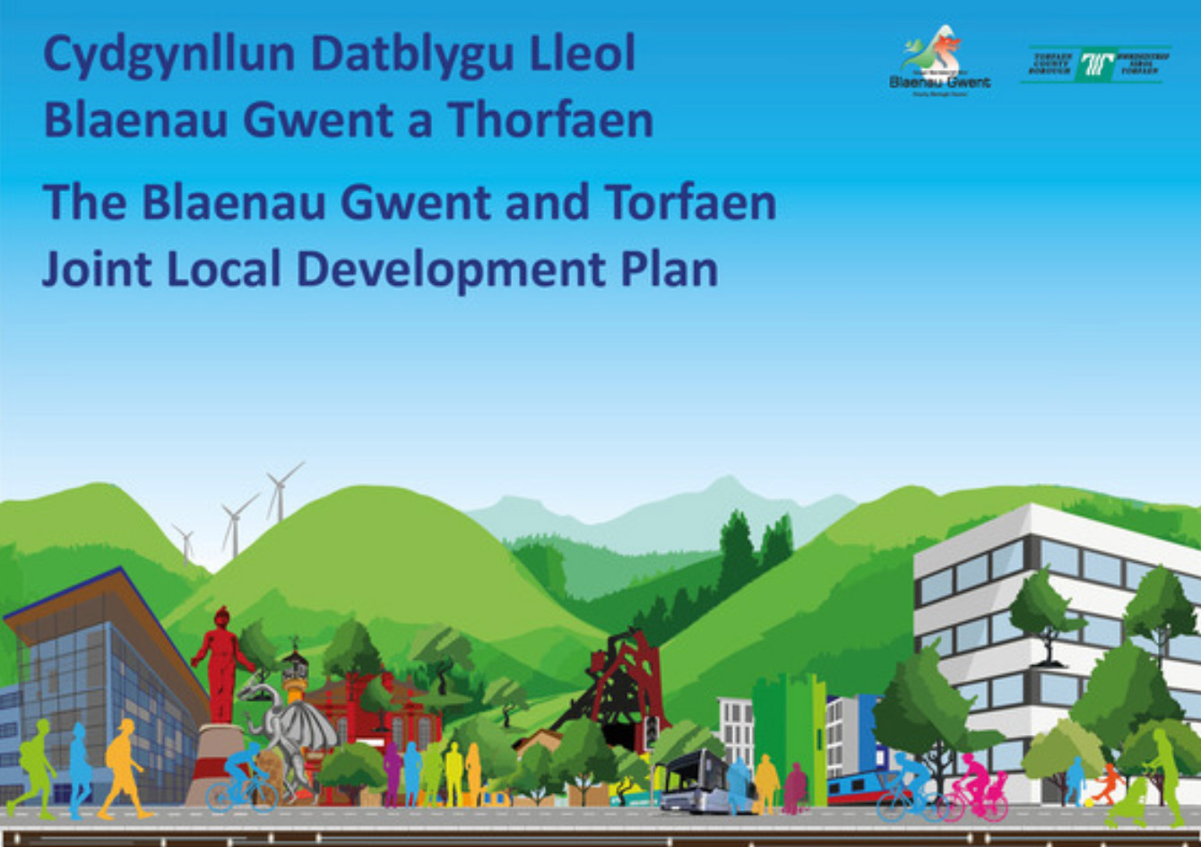 Blaenau Gwent and Torfaen Joint LDP graphic