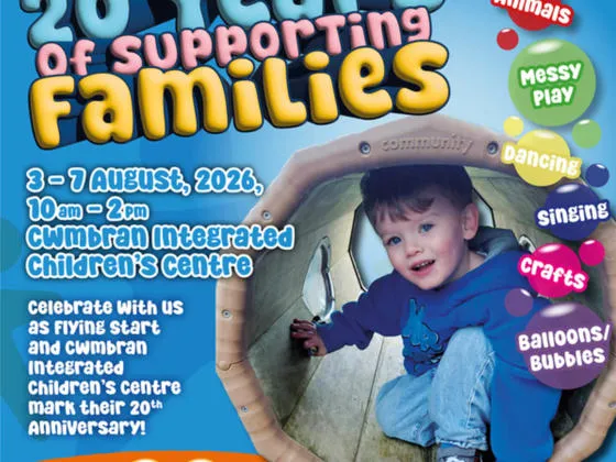 Poster advertising free family fun week