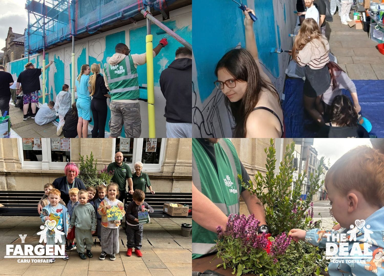 Youth service and children from Osbourne Lodge nursery