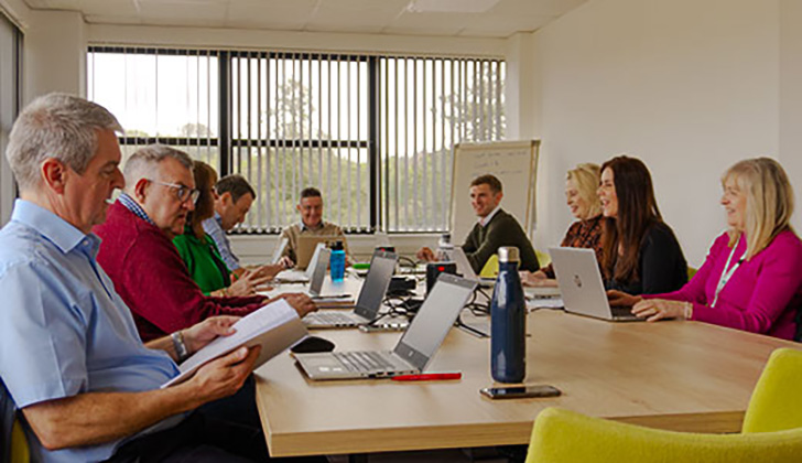 Leadership team meeting