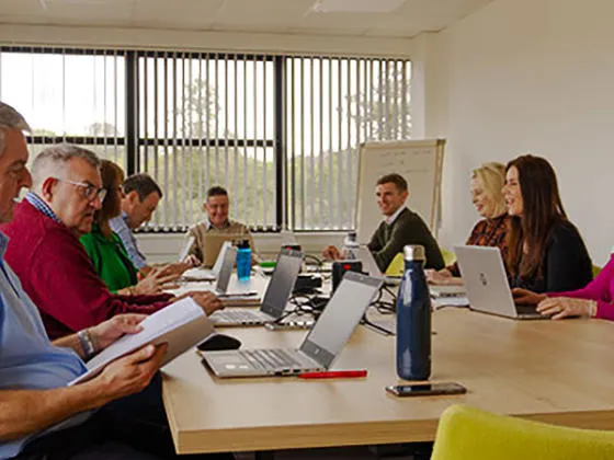 Leadership team meeting