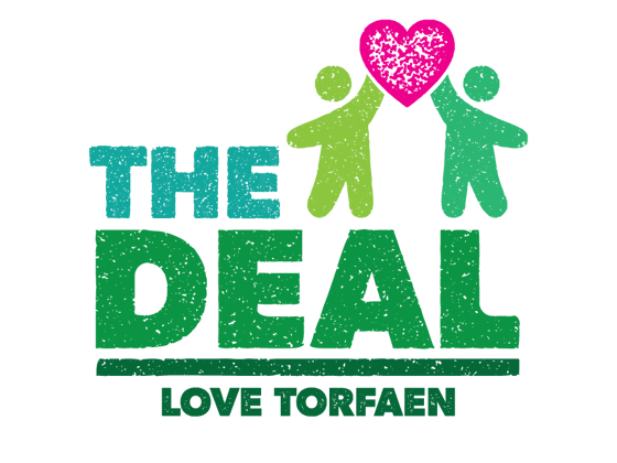 The Deal - Love Torfaen Logo